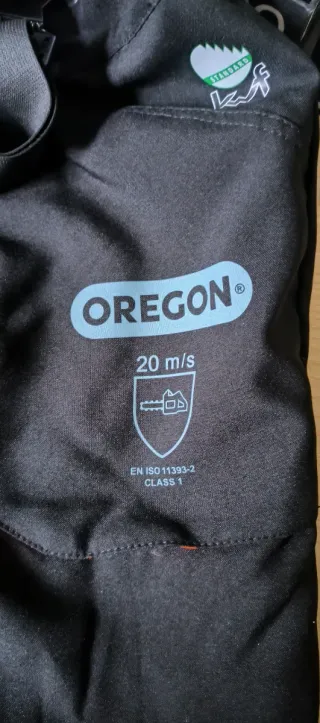 Peto de seguridad anti corte para motosierra