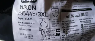 Peto de seguridad anti corte para motosierra