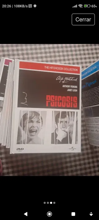 Colección completa Alfred Hitchcock 12 DVD