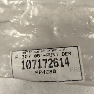 MOLDURA PARAGOLPES DELANTERO PEUGEOT 307 NUEVO 107172614