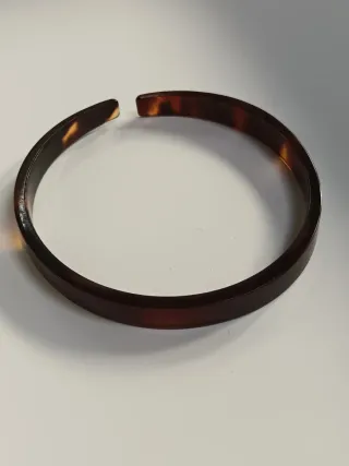 Bracciale rigido tartarugato