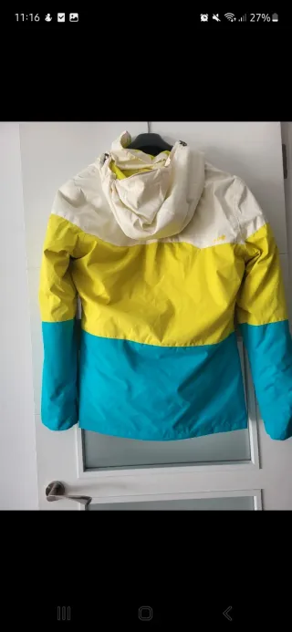 Chaqueta de esquí tricolor