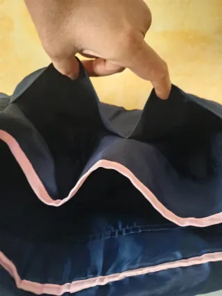 Borsa a tracolla Asics blu e rosa