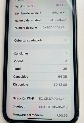 iPhone XR 64GB Bianco