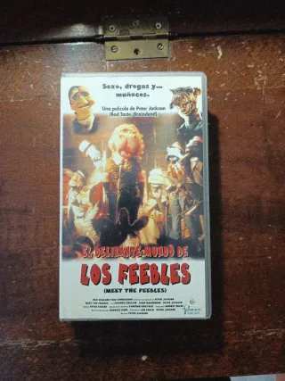 VHS El Delirante Mundo de Los Feebles