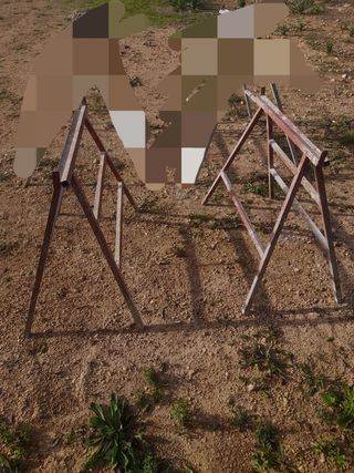 Burriquetas de obra 2 de 75cm