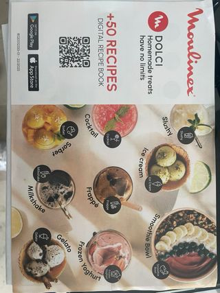 Heladera Moulinex Dolci para resultados cremosos