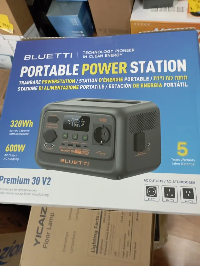 Generatore solare portatile BLUETTI Elite 30 V2 288W