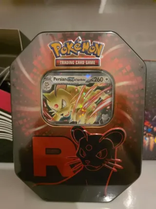 Lata Persian EX Pokémon Rivales Predestinados