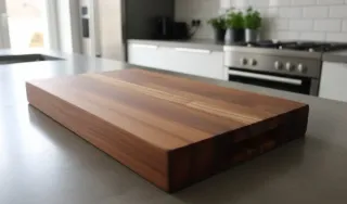 Tagliere professionale in Iroko 6 cm