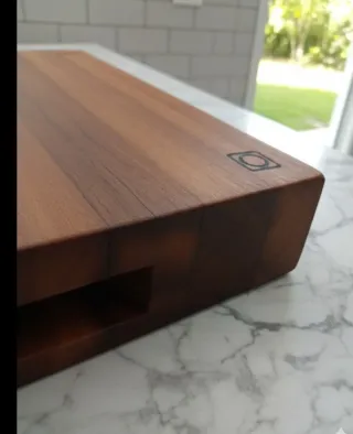 Tagliere professionale in Iroko 6 cm