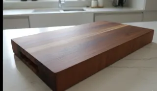 Tagliere professionale in Iroko 6 cm