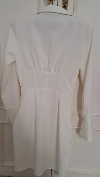 Vestido Zara blanco