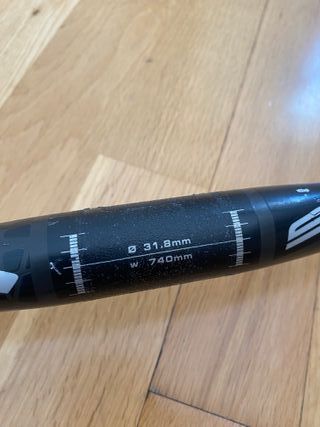 Manillar MTB FSA SLK Carbono 740mm 31.8mm
