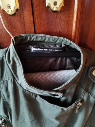 Cazadora verde talla L
