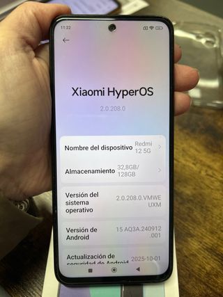 Xiaomi Redmi 12 5G Negro