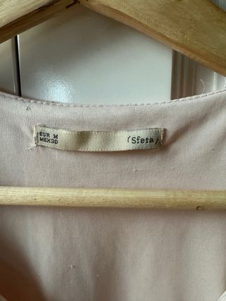 Blusa plumeti manga francesa rosa
