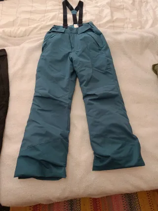 Pantalón de esquí con tirantes Talla 12-14