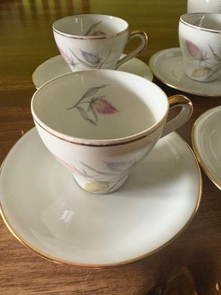 Conjunto de porcelana Santa Clara