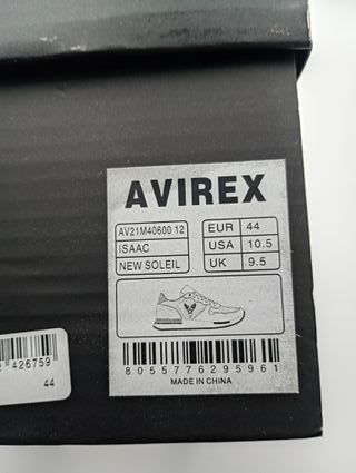 Scarpe Avirex camoscio senape n. 44