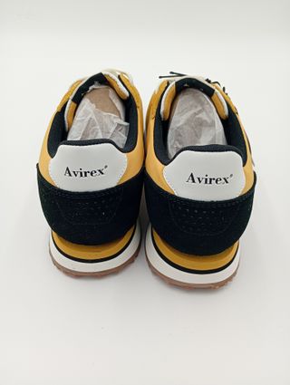 Scarpe Avirex camoscio senape n. 44