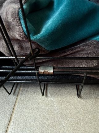 Jaula Transportin Negra mediana / grande