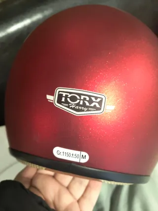 Capacete Torx Vermelho Novo