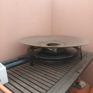 Disco de arado centro exagonal