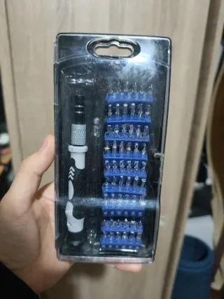 Estuche de destornilladores con puntas