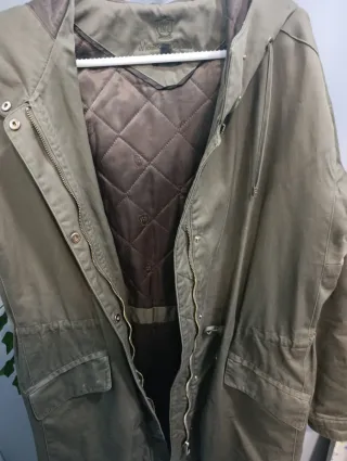 Chaqueta militar verde mujer