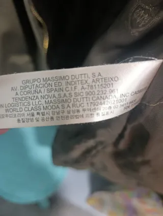 Chaqueta militar verde mujer