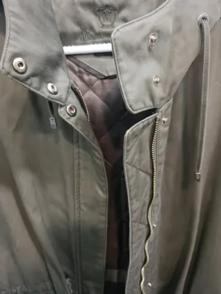 Chaqueta militar verde mujer