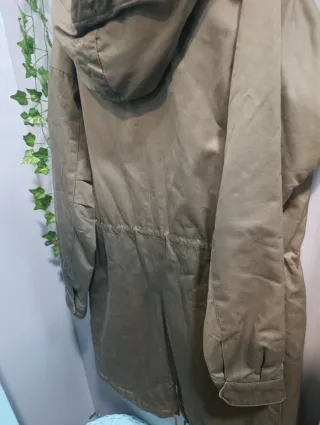 Chaqueta militar verde mujer