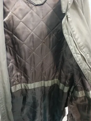 Chaqueta militar verde mujer