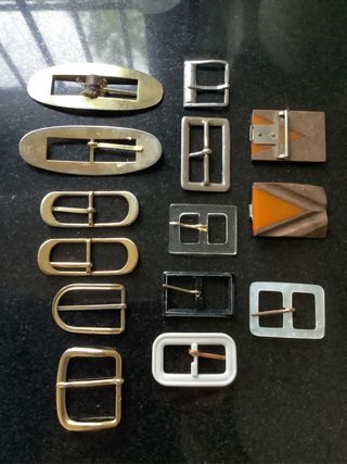 Hebillas vintage para cinturón