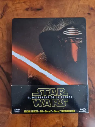 Star Wars El Despertar de la Fuerza Steelbook Blu-