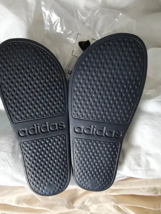 Sandalias Adidas Negro y azul