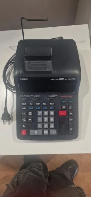 Calculadora Impresora Casio DR-420TEC