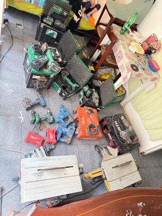 Lote de herramientas eléctricas