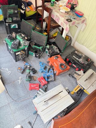 Lote de herramientas eléctricas