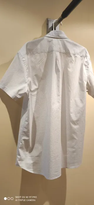 Camisa hombre manga corta L