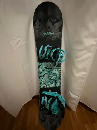 Tabla Snowboard Burton Chopper 130 + Fijaciones
