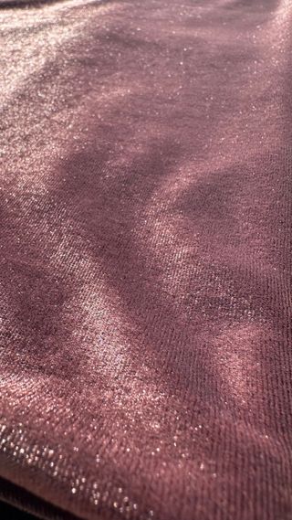 Tessuto Velluto Stretch Marrone