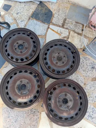 Llantas chapa 15 Fiat Doblo (4 unidades)