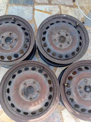 Llantas chapa 15 Fiat Doblo (4 unidades)