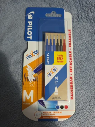 Recambios Bolígrafo Pilot FriXion M y regslo 4 ma