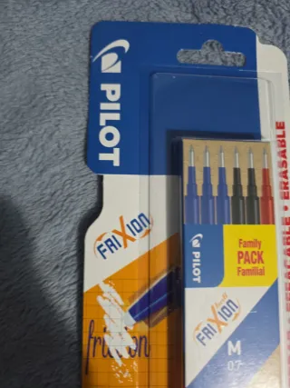Recambios Bolígrafo Pilot FriXion M y regslo 4 ma