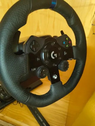 Logitech G923 + Cambio H + freno a mano