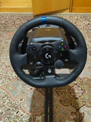 Logitech G923 + Cambio H + freno a mano