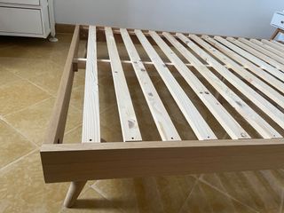 Cama Madera 140x190 cm con Somier